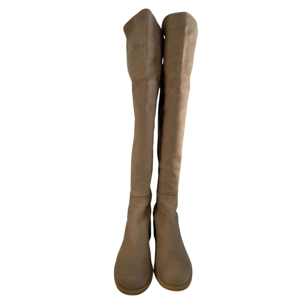 Staurt Weitzman Lowland Suede‎ Over Knee Boot Sz 37 EU Or 6.5 US